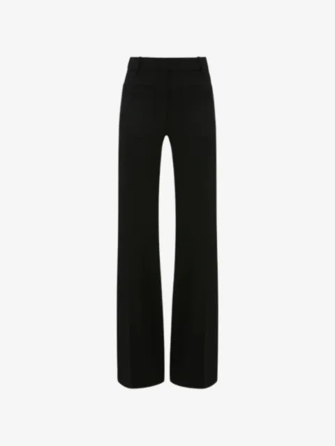 Victoria Beckham Alina patch-pocket trousers