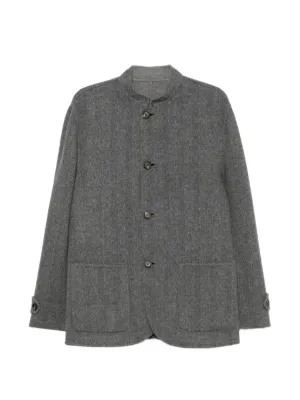 Visvim Tweed Trench Coat | Brown | FARFETCH