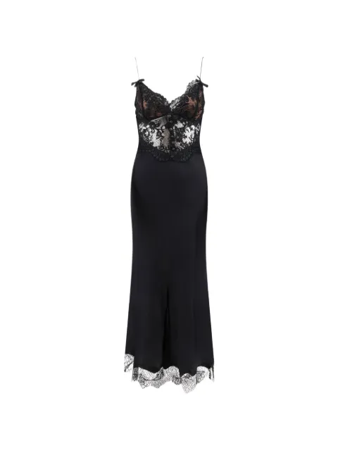 Self-Portrait lace-detail maxi dress