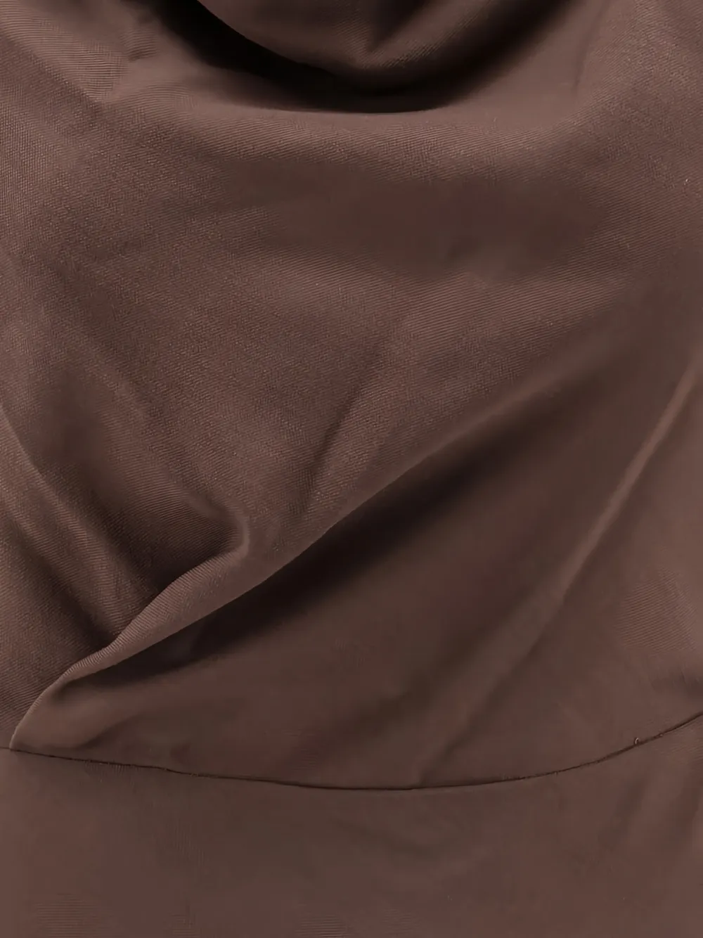 Brunello Cucinelli Mouwloze midi-jurk Bruin