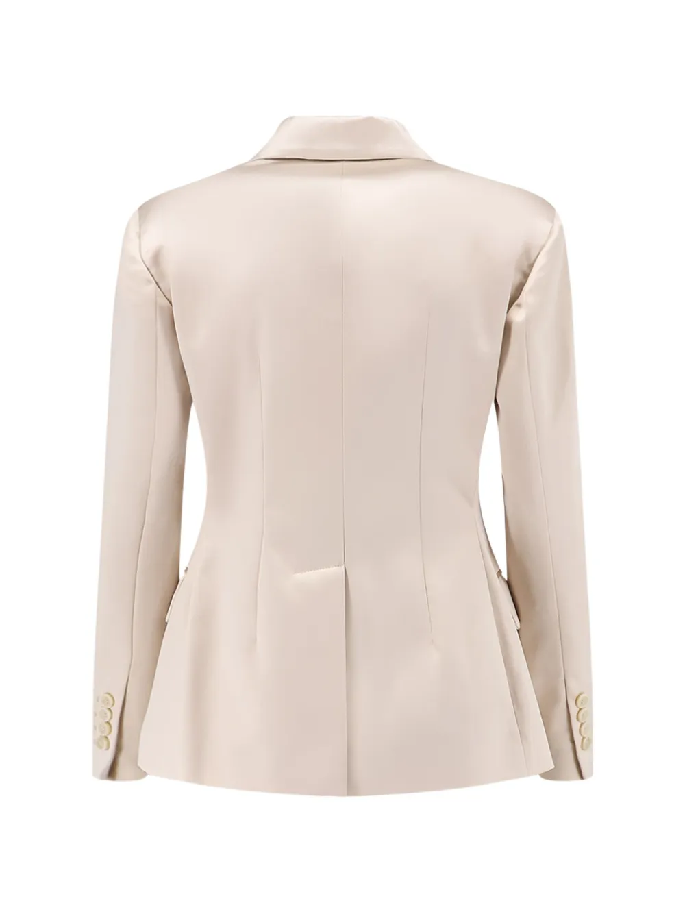 Brunello Cucinelli Blazer met dubbele rij knopen Beige