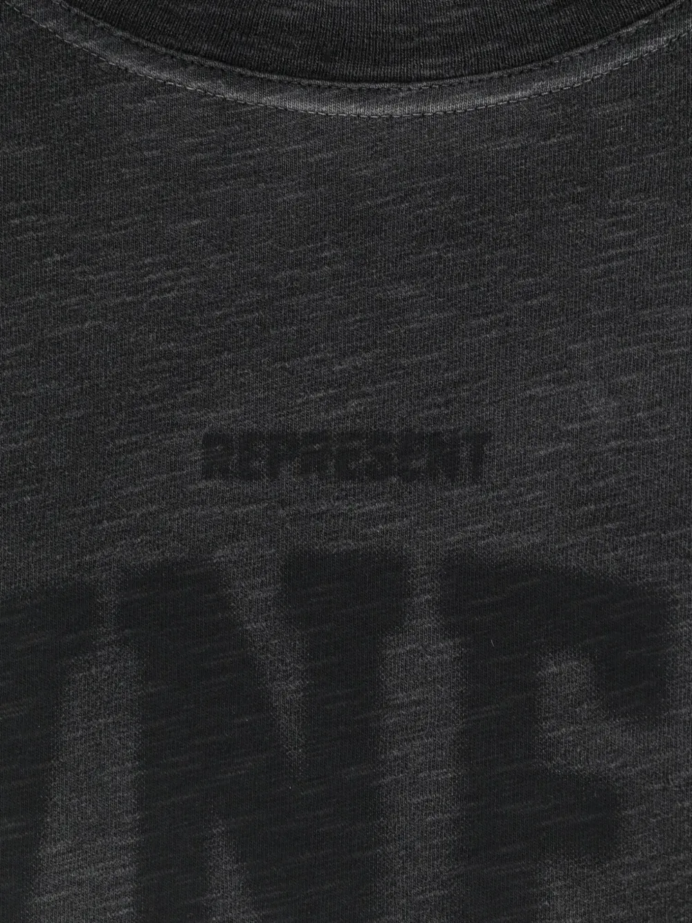 Represent T-shirt met print Zwart