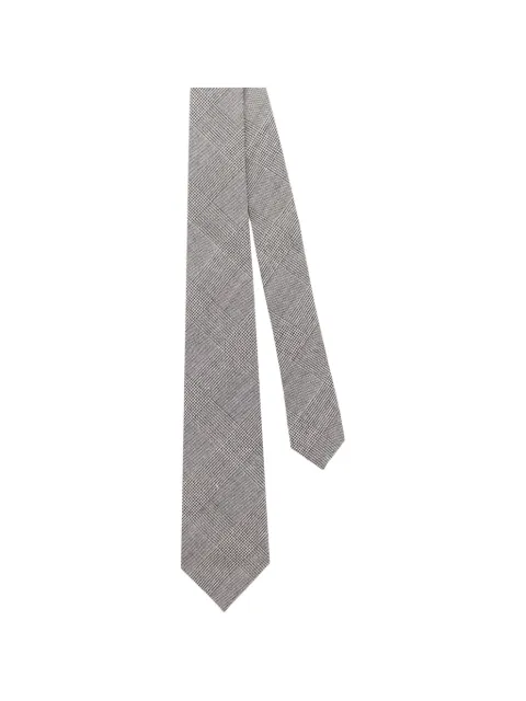 Kiton Prince of Wales check tie