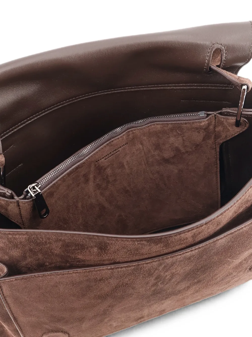 Brunello Cucinelli Leren bucket-tas Bruin