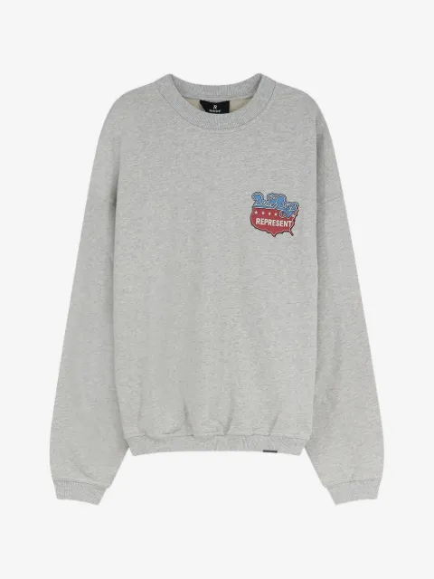 Represent graphic-print cotton sweatshirt