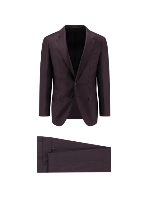 BOSS notched-lapel single-breasted suit
