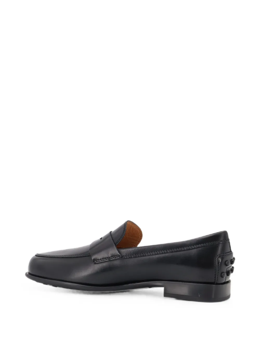 Tod's Gommino leather loafers Zwart