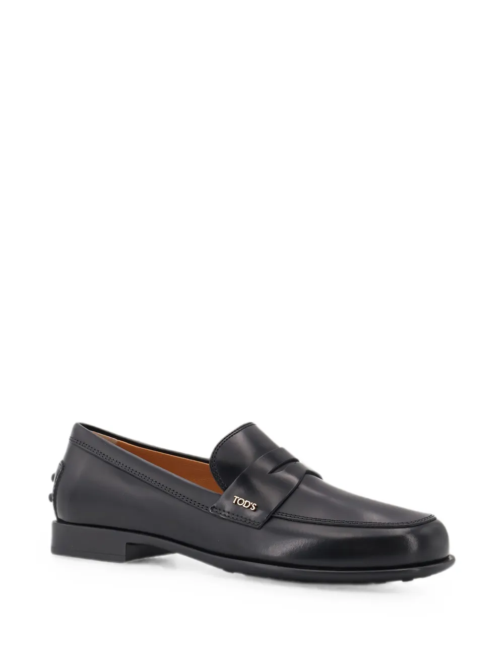 Tod's Gommino leather loafers Zwart