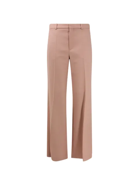 Chloé pantalones anchos con pinzas