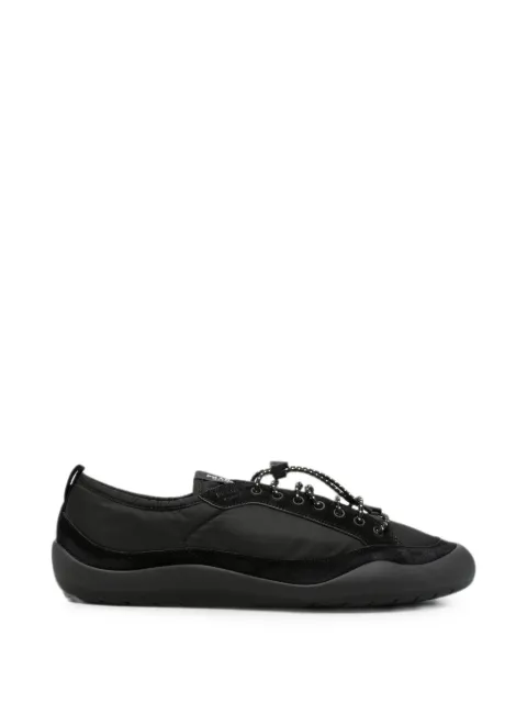 Prada logo-patch toggle-lace sneakers