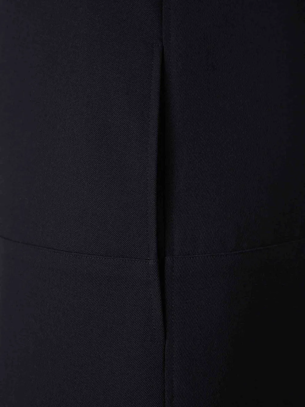 Jil Sander Button-up jas met enkele rij knopen Blauw