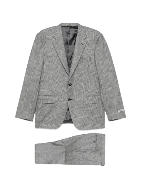 Canali Prince of Wales check suit