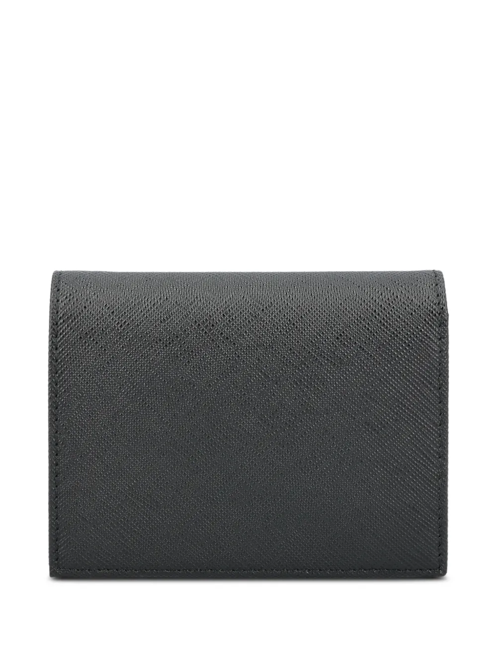 Prada Kleine saffiano leren portemonnee Zwart