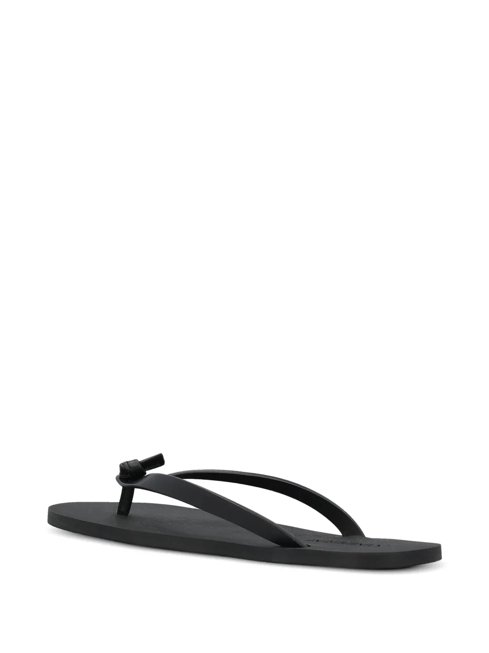 Saint Laurent Pool knot-detail sandals Zwart