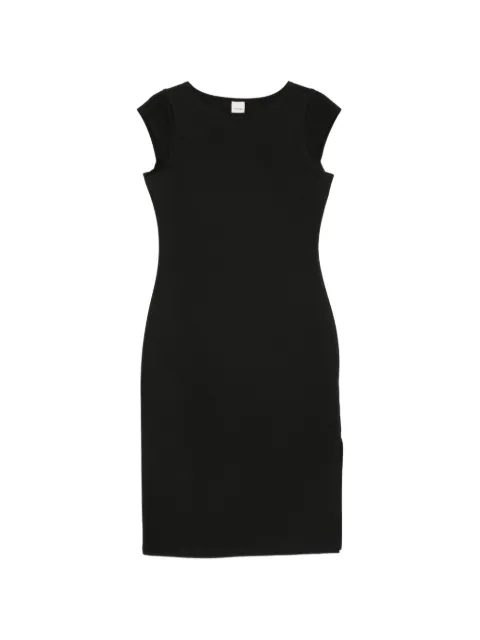 Calvin Klein vestido midi manga corta