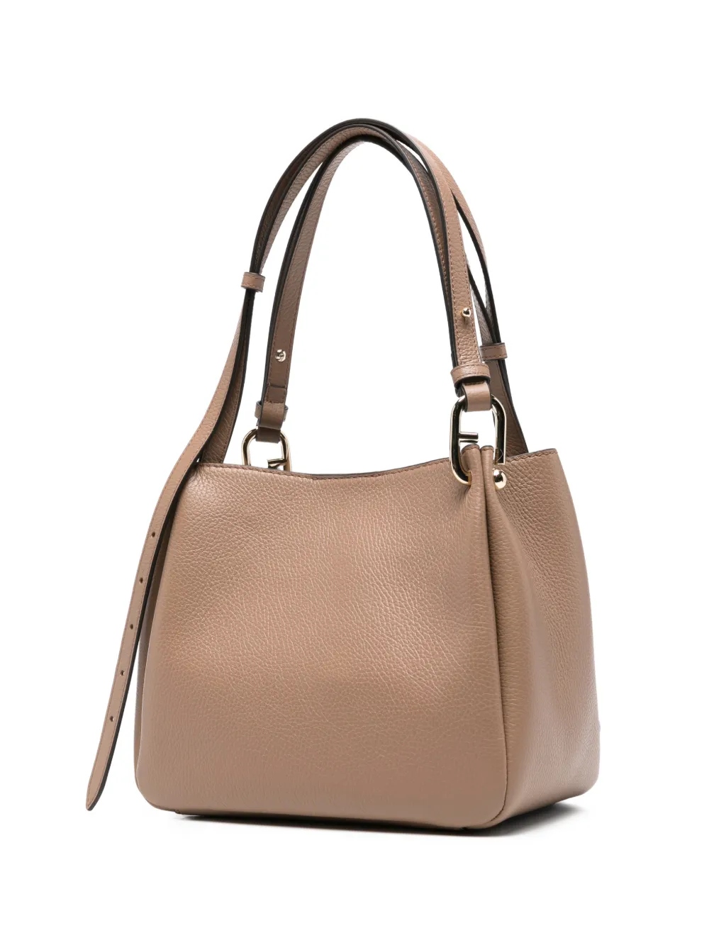Furla Nuvola leren shopper Beige