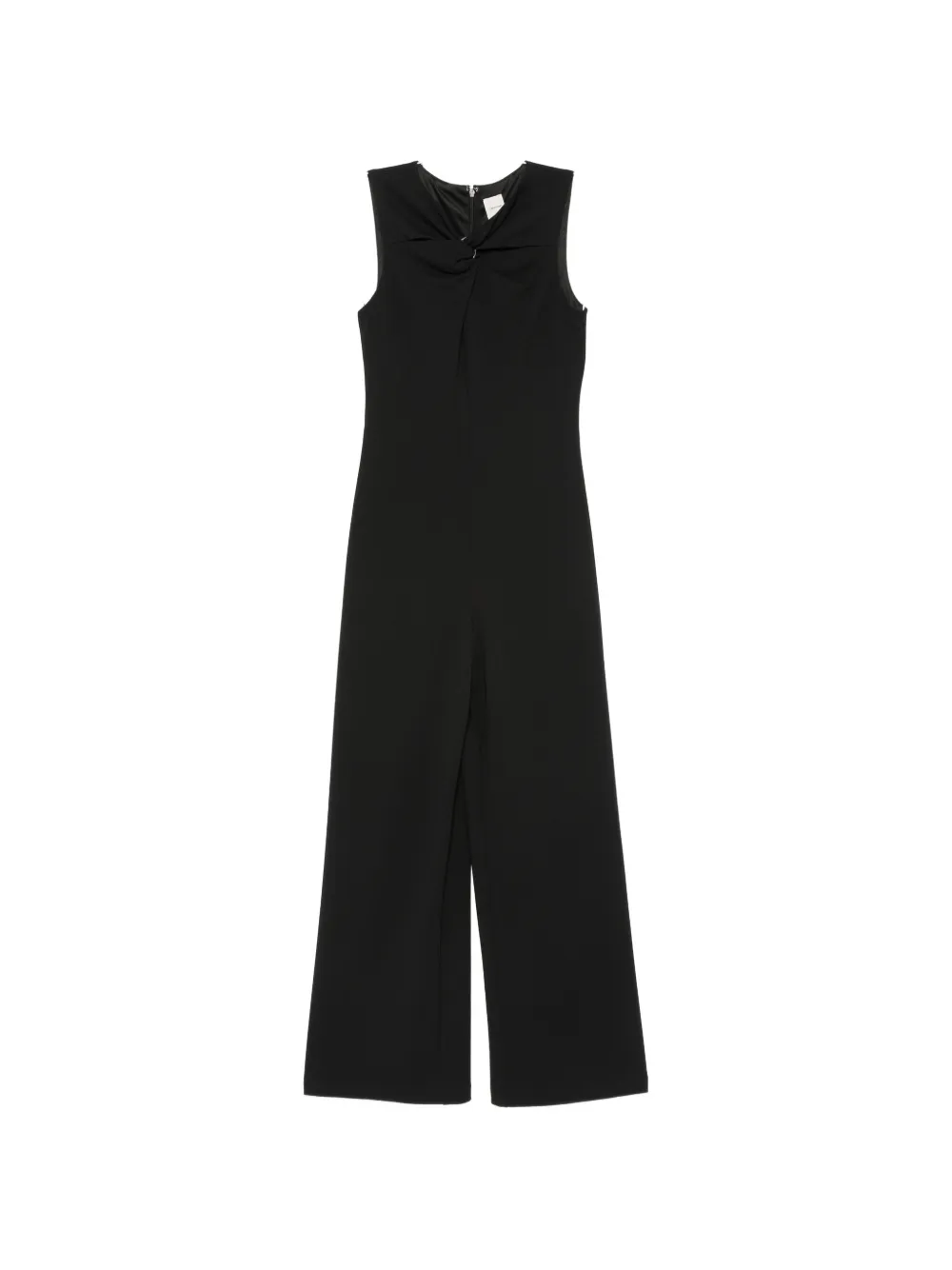 Calvin Klein twist-detail sleeveless jumpsuit - Schwarz