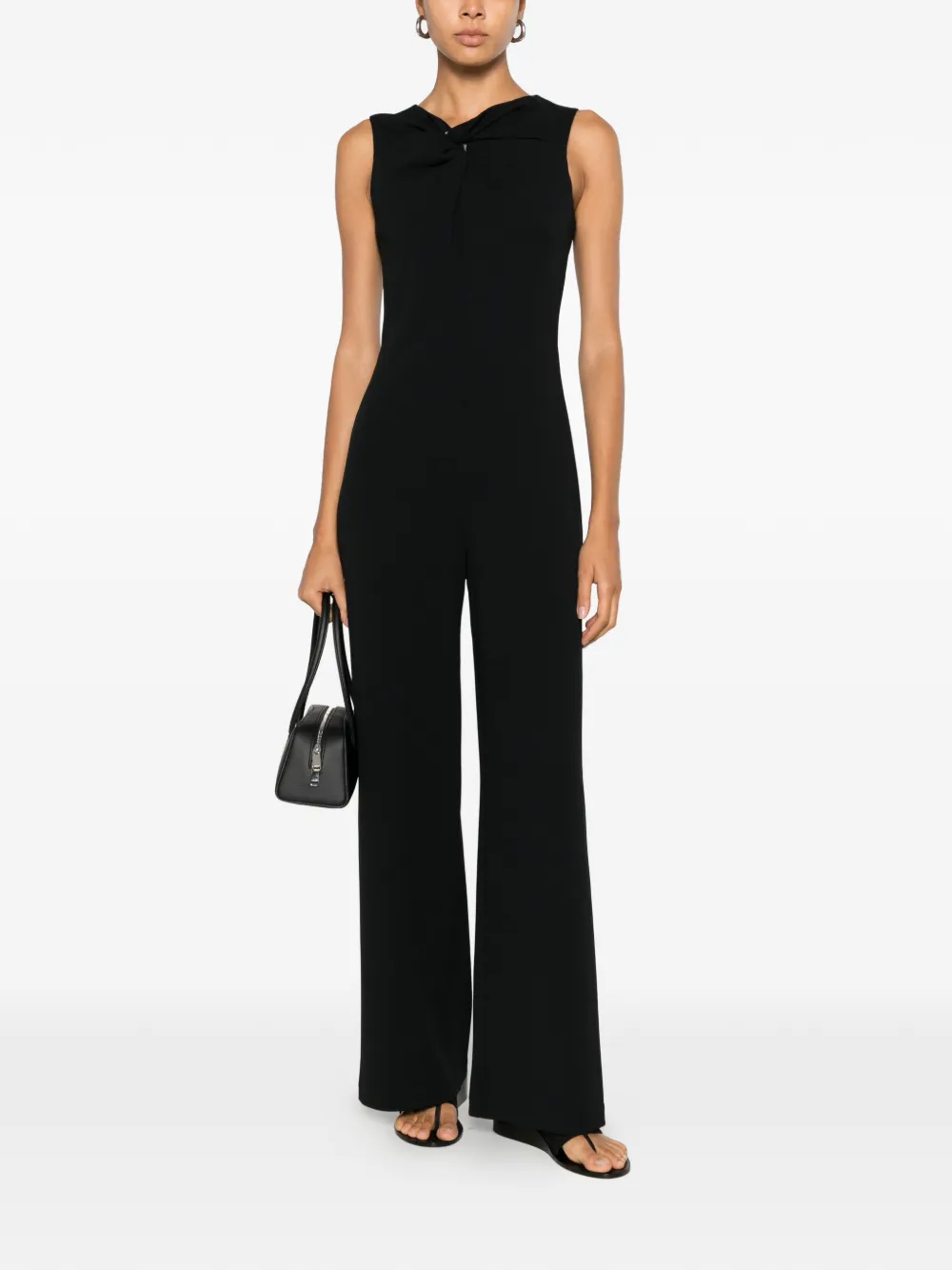 Calvin Klein Mouwloze jumpsuit Zwart