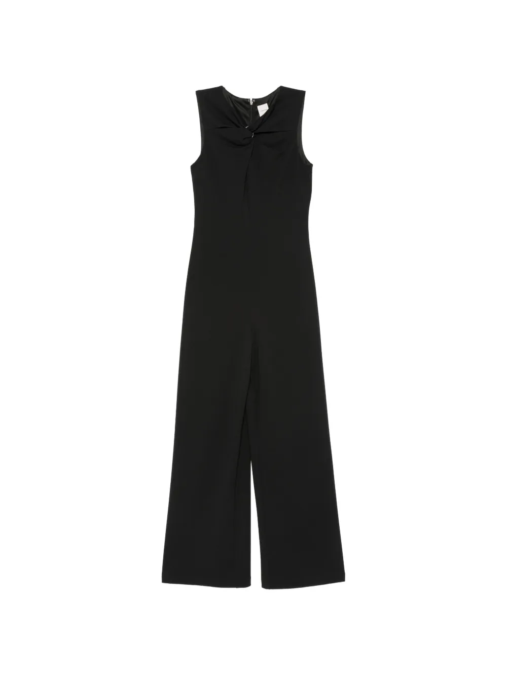Calvin Klein twist-detail sleeveless jumpsuit - Schwarz
