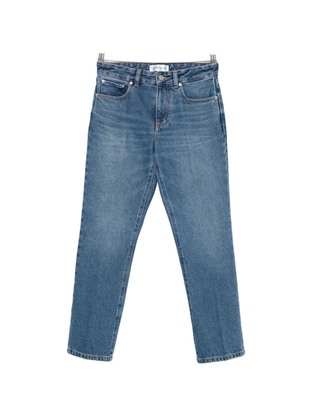 Victoria Beckham Low-waist Flared Jeans In Multi