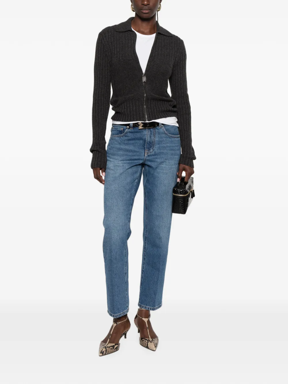 Victoria Beckham Straight jeans Blauw