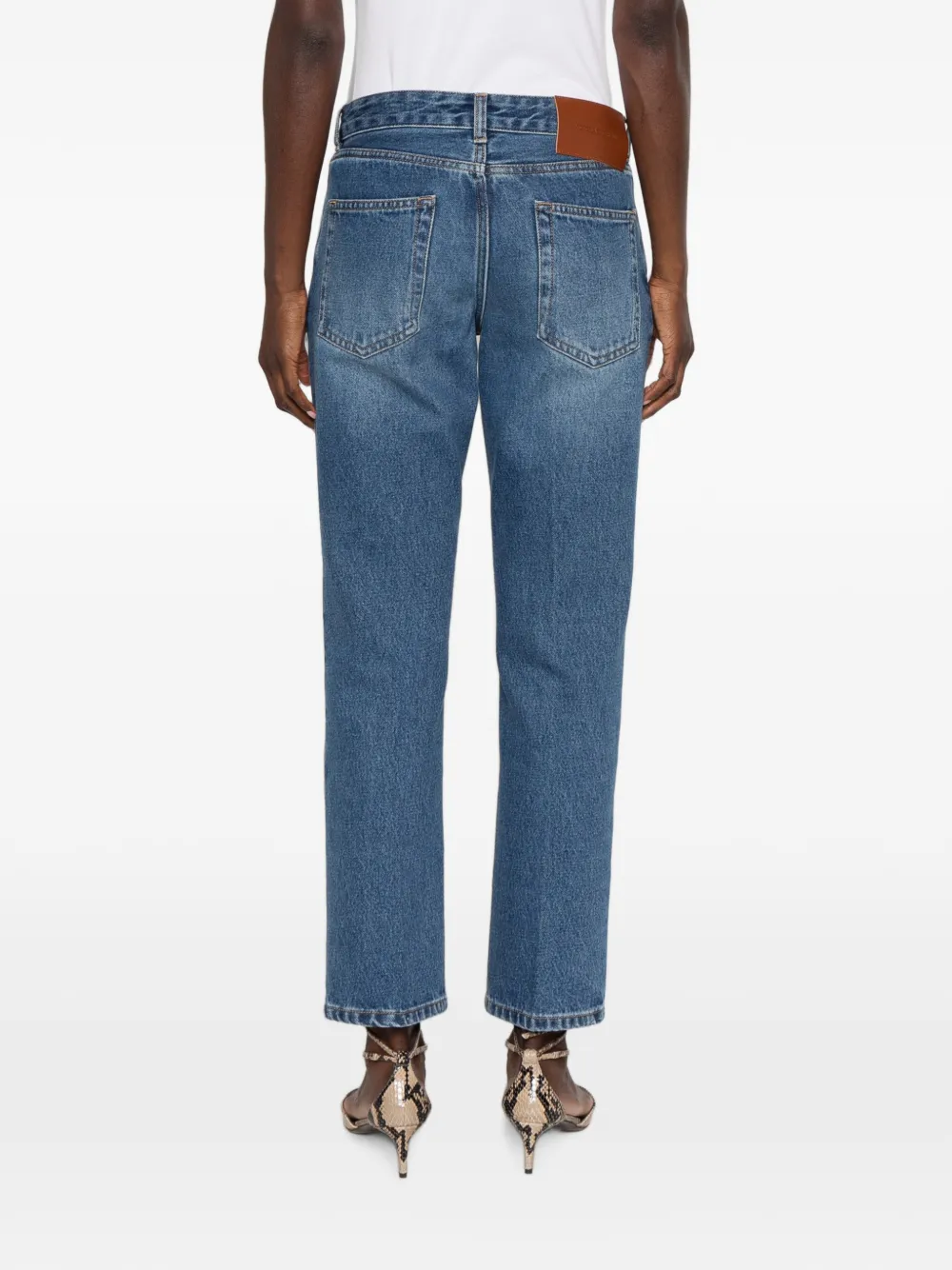 Victoria Beckham Straight jeans Blauw