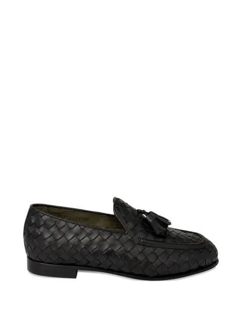 FRANZESE COLLECTION woven tassel loafers