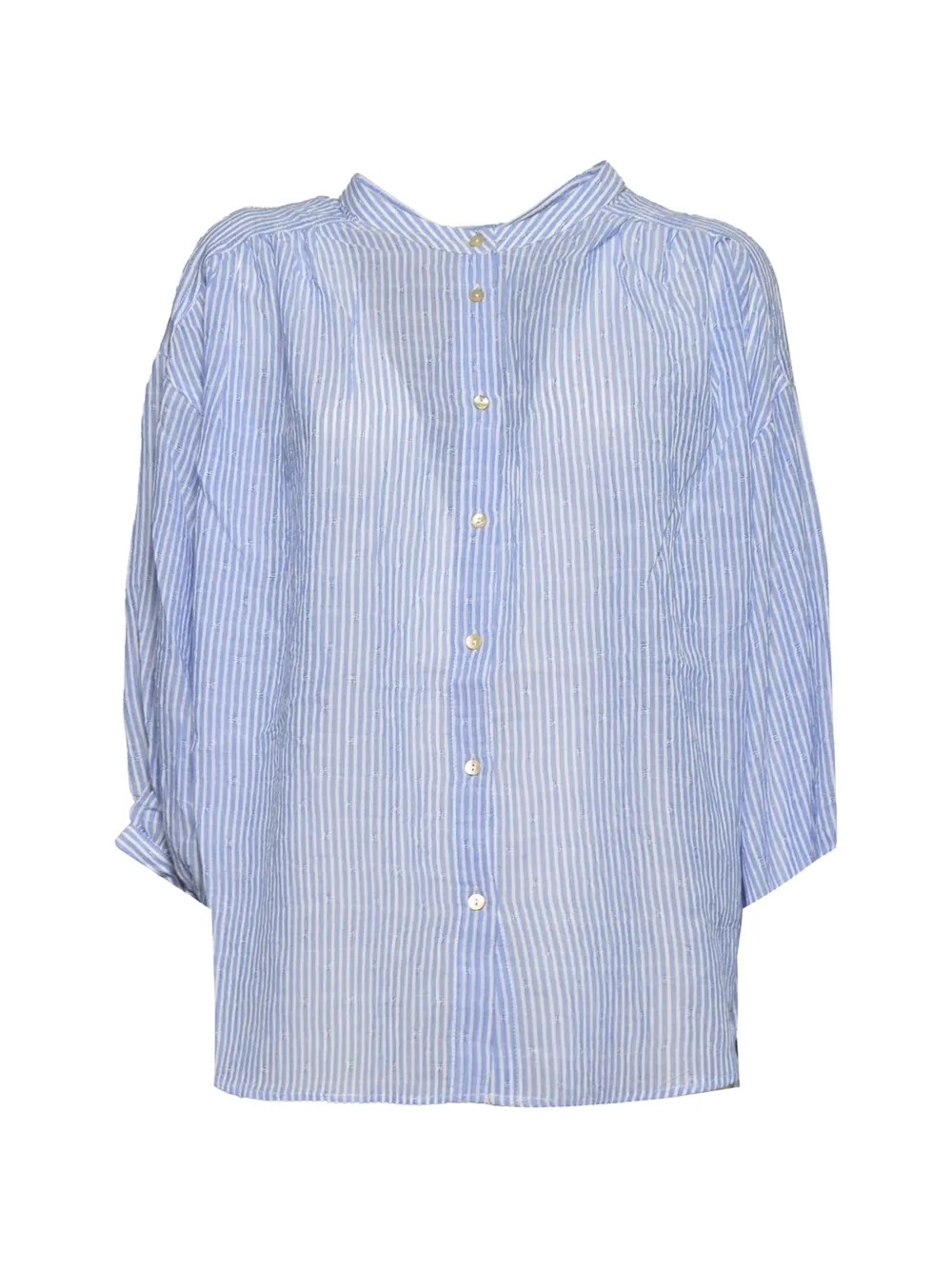 JcSophie Lucca striped long-sleeve shirt - Blu