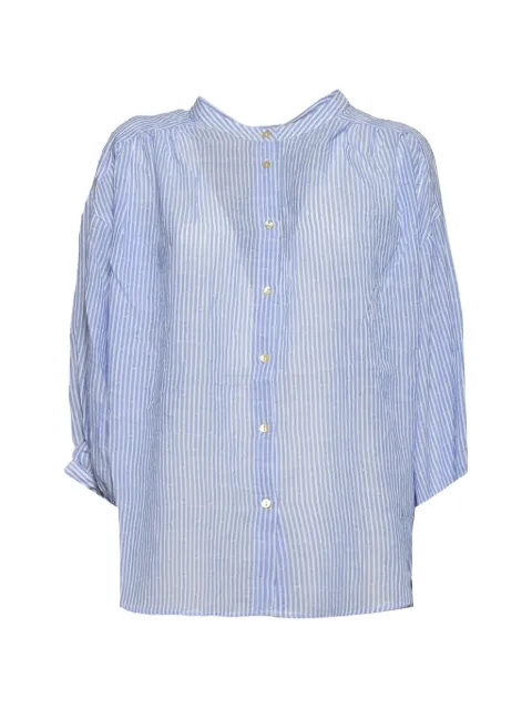 JcSophie Lucca striped long-sleeve shirt