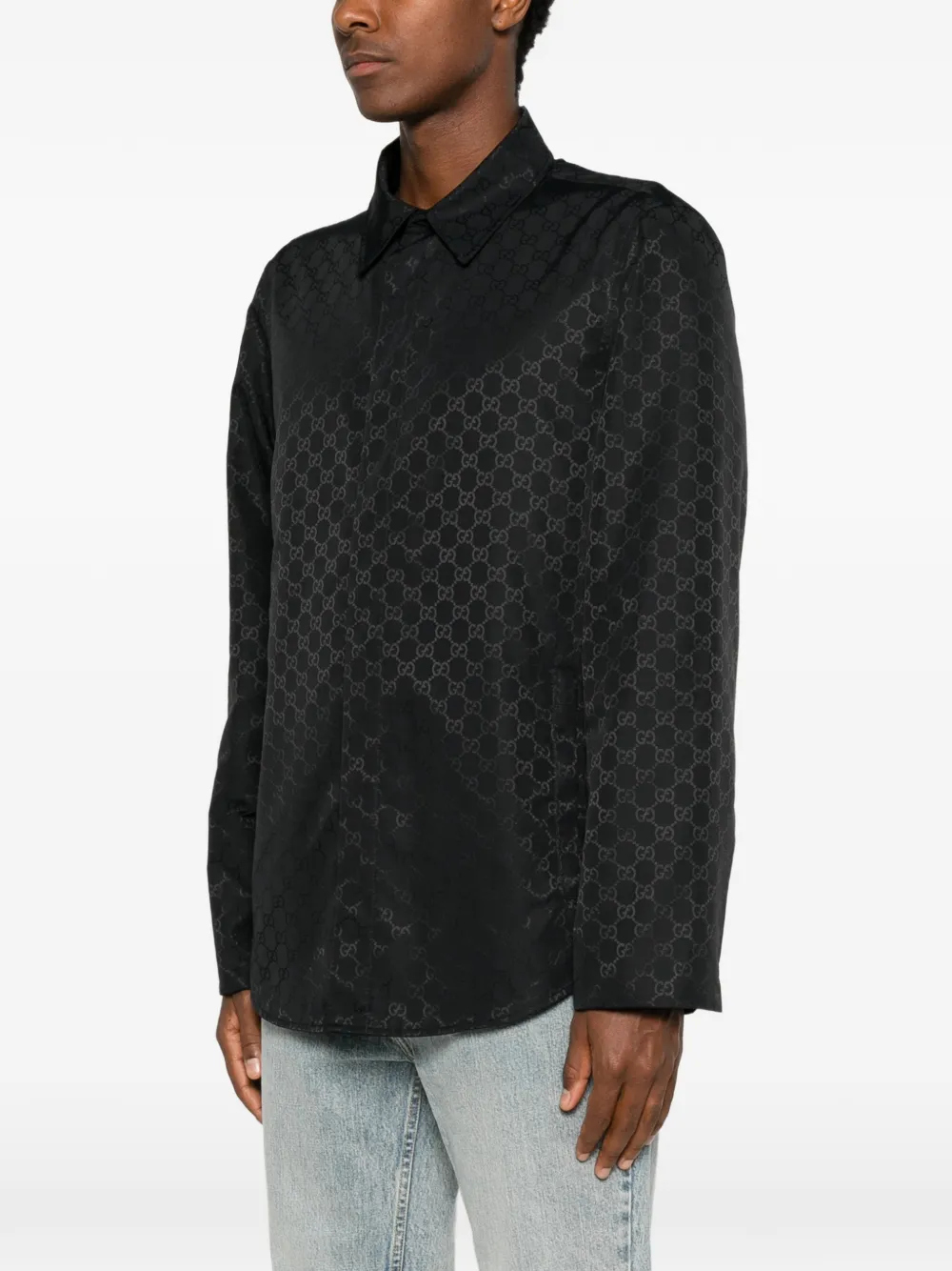 Gucci Lichte faille jack Zwart