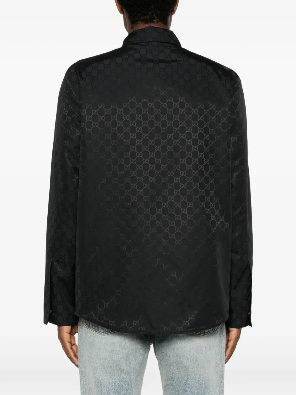 Gucci Lichte faille jack Zwart