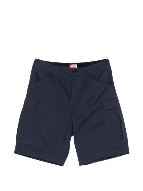 Kenzo logo-embroidered cargo shorts