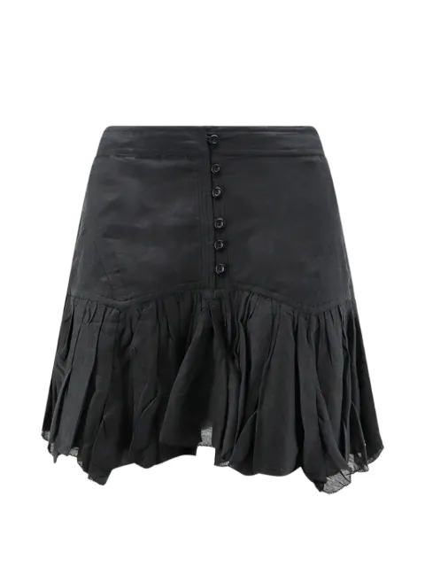 MARANT ÉTOILE Daneen button-down ruffled mini skirt