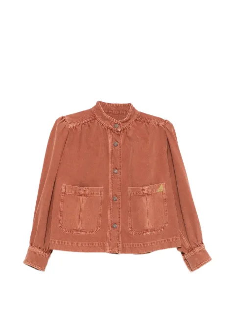 Chloé veste en jean à détails froncés
