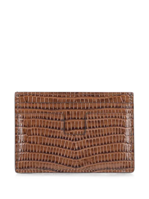 TOM FORD printed tejus T Line classic card holder