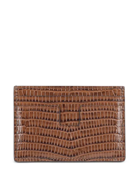 TOM FORD printed tejus T Line classic card holder