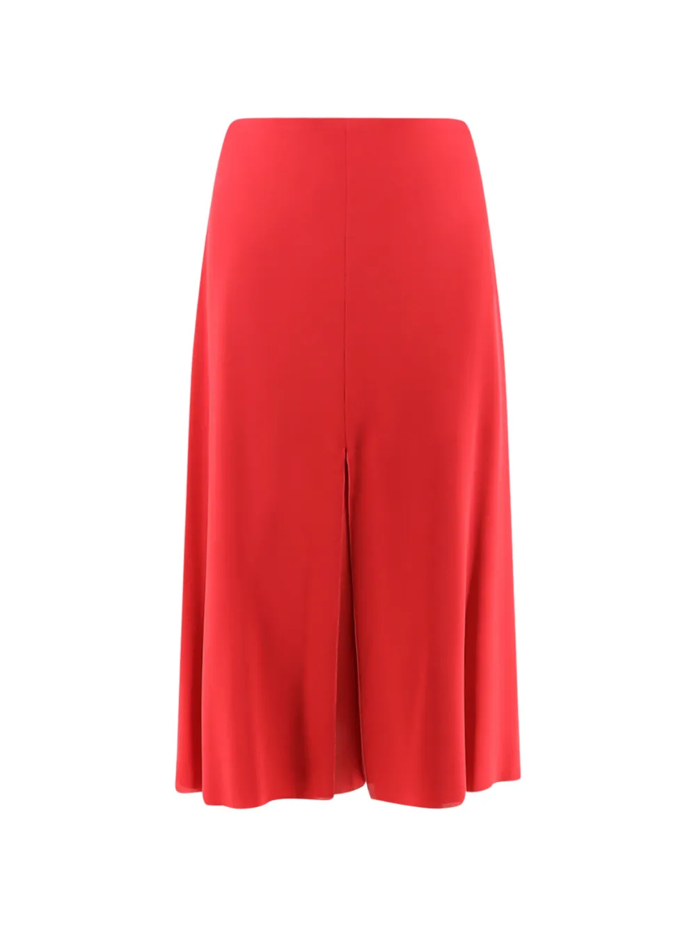 Valentino Garavani front-slit midi skirt - Rot