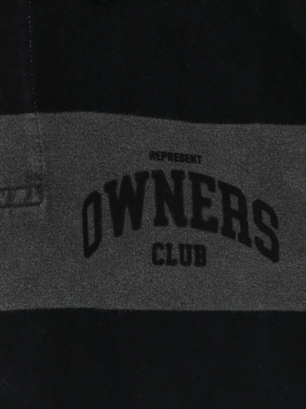 Represent Owners Club gestreept poloshirt Zwart