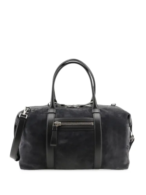 TOM FORD Buckley suede holdall