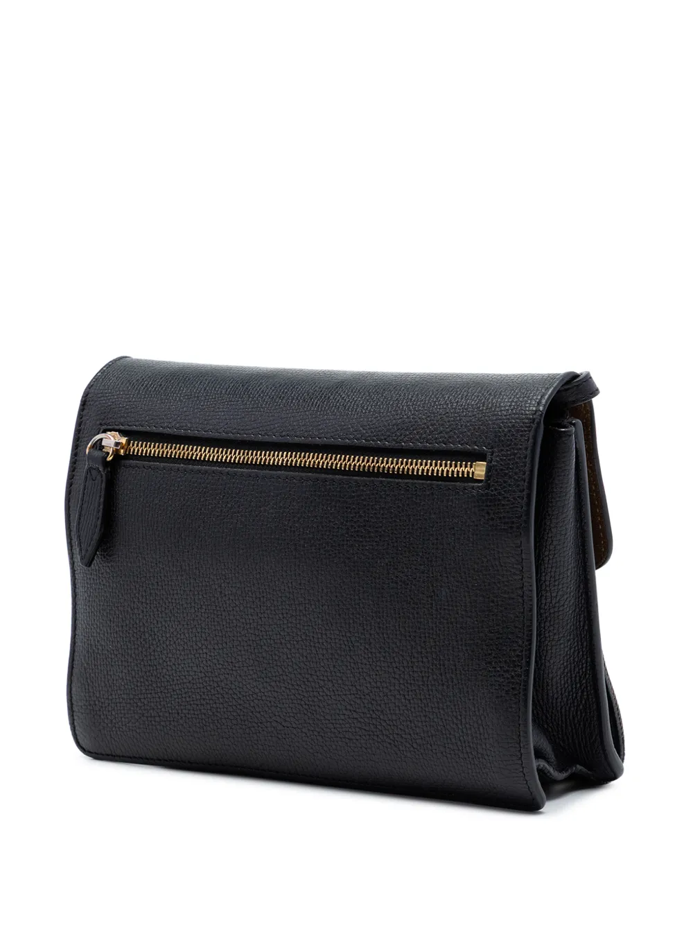  Burberry Pre-owned Borsa A Tracolla Derby Macken Piccola In Tela E Pelle Con Motivo House Check 2000-2017 - Nero 