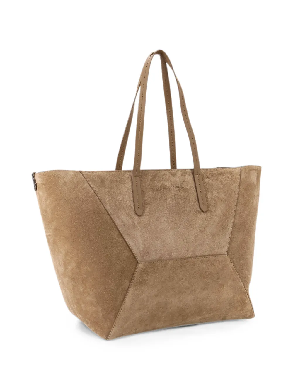 Brunello Cucinelli Suède shopper Beige