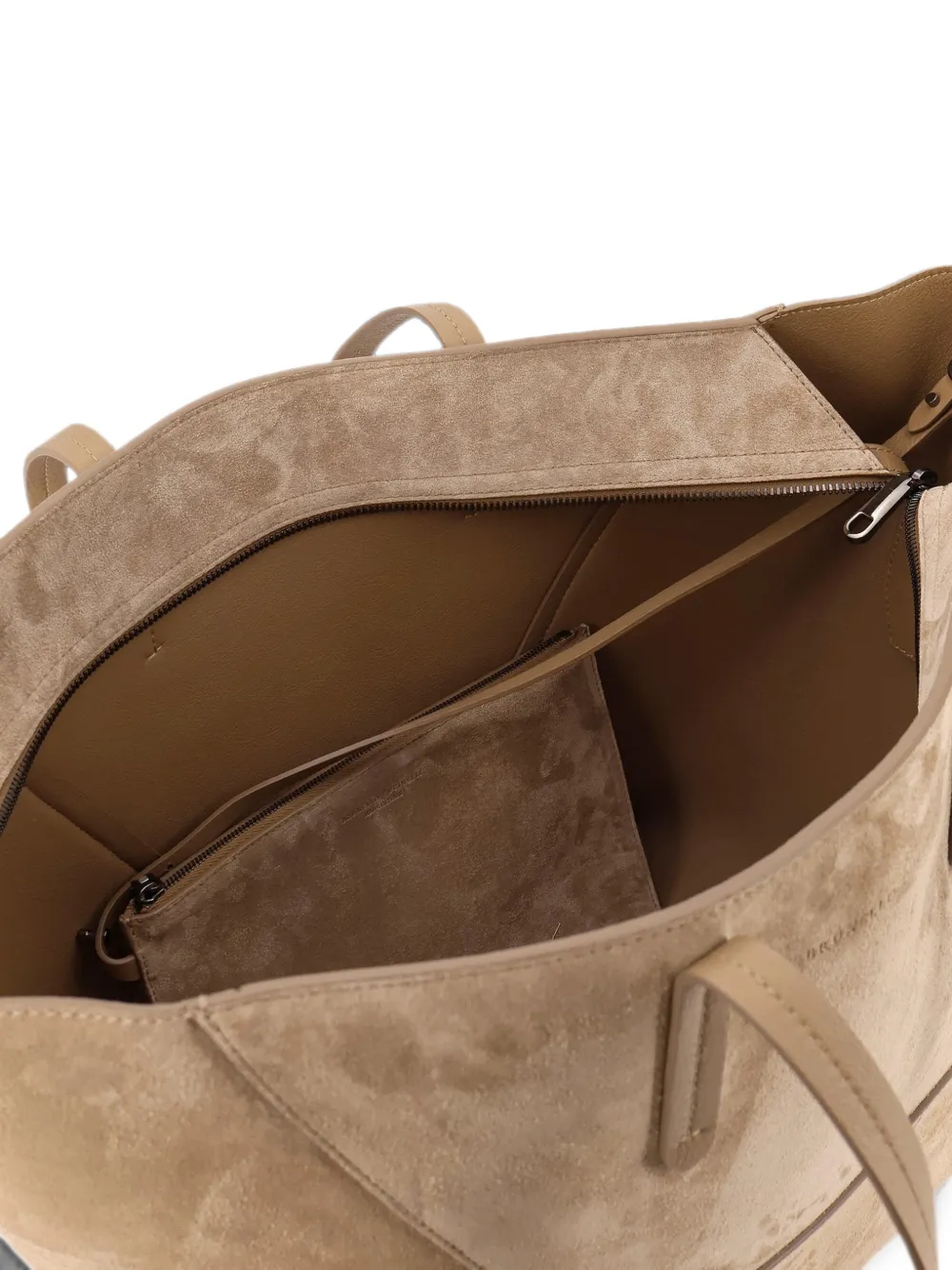 Brunello Cucinelli Suède shopper Beige