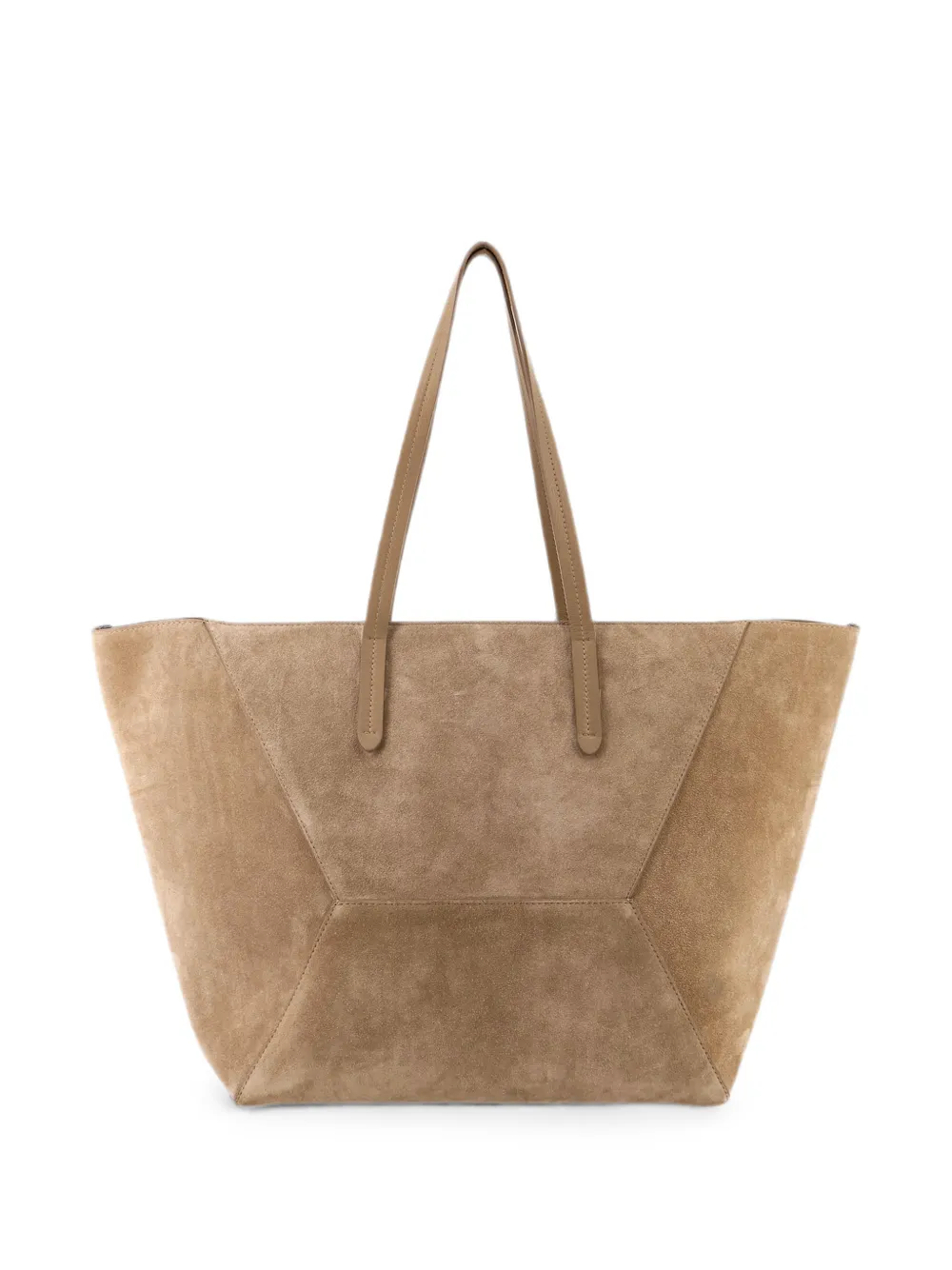 Brunello Cucinelli Suède shopper Beige
