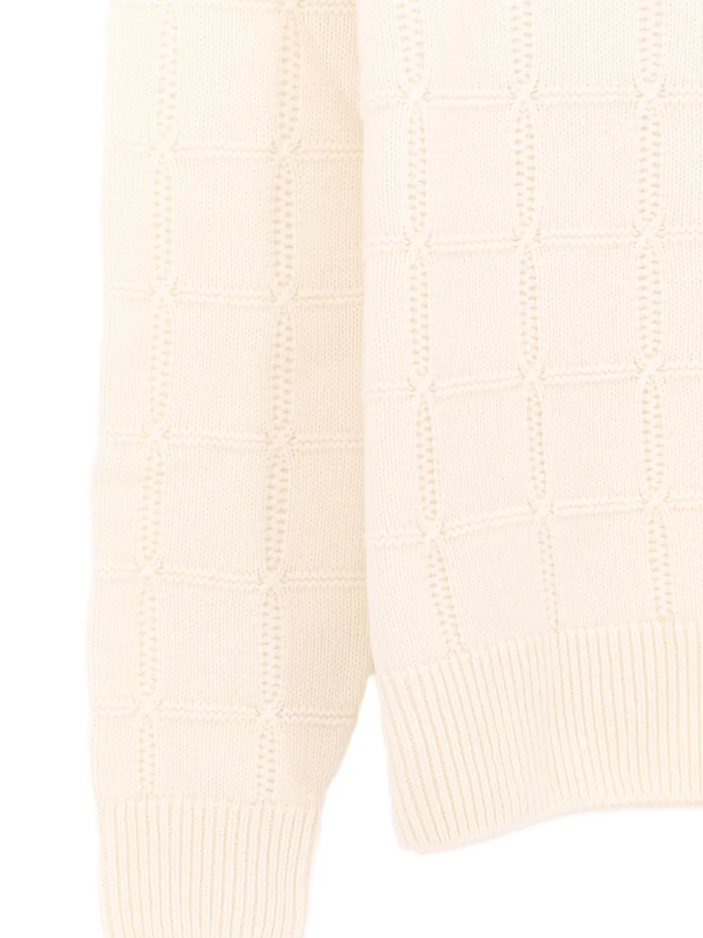 BOSS Trui van scheerwol met kasjmier Beige