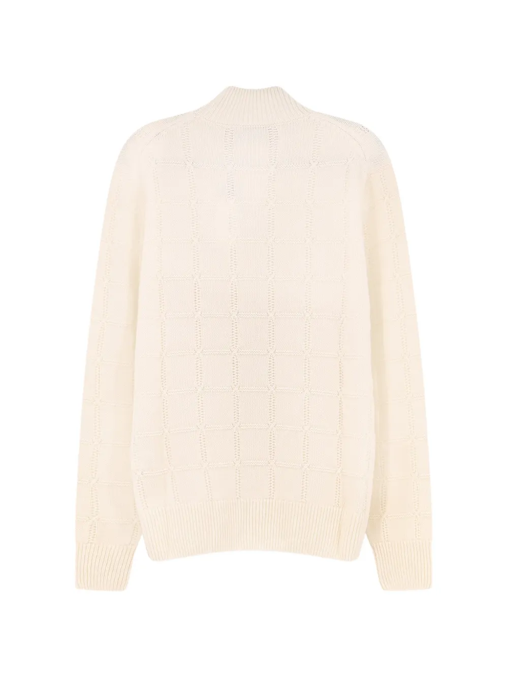 BOSS Trui van scheerwol met kasjmier Beige
