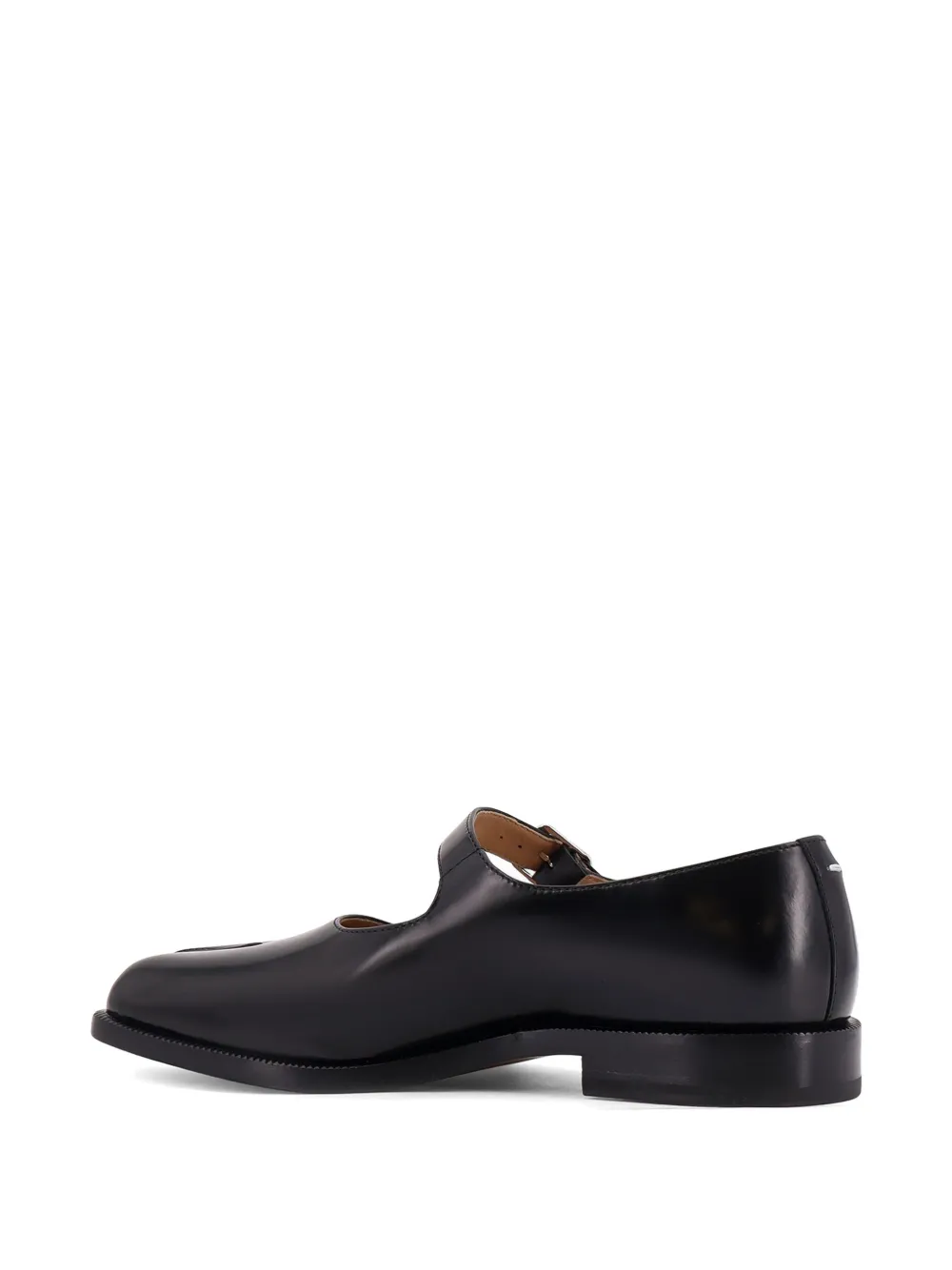 Maison Margiela Tabi buckle-strap ballet flats Zwart