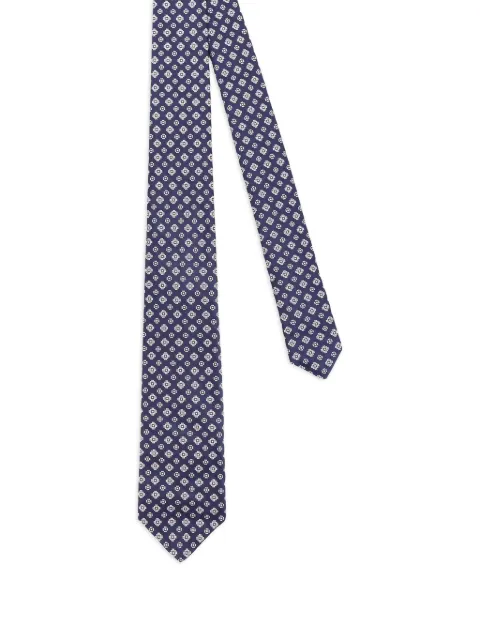 Kiton Ciro Paone geometric-print tie