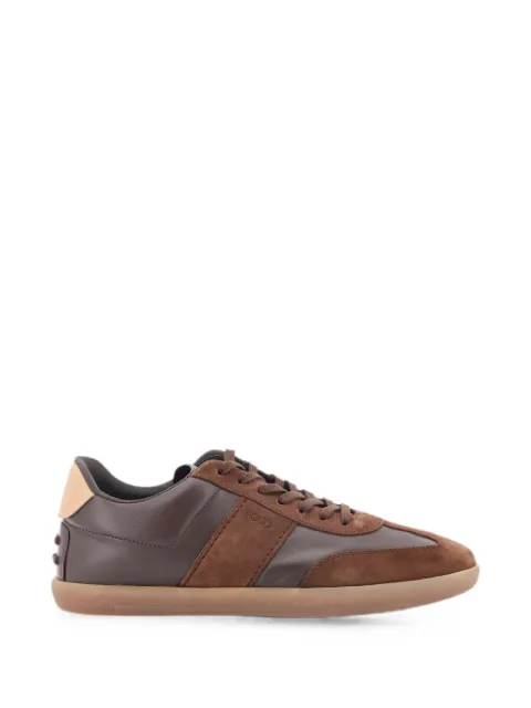 Tod's suede-panels sneakers