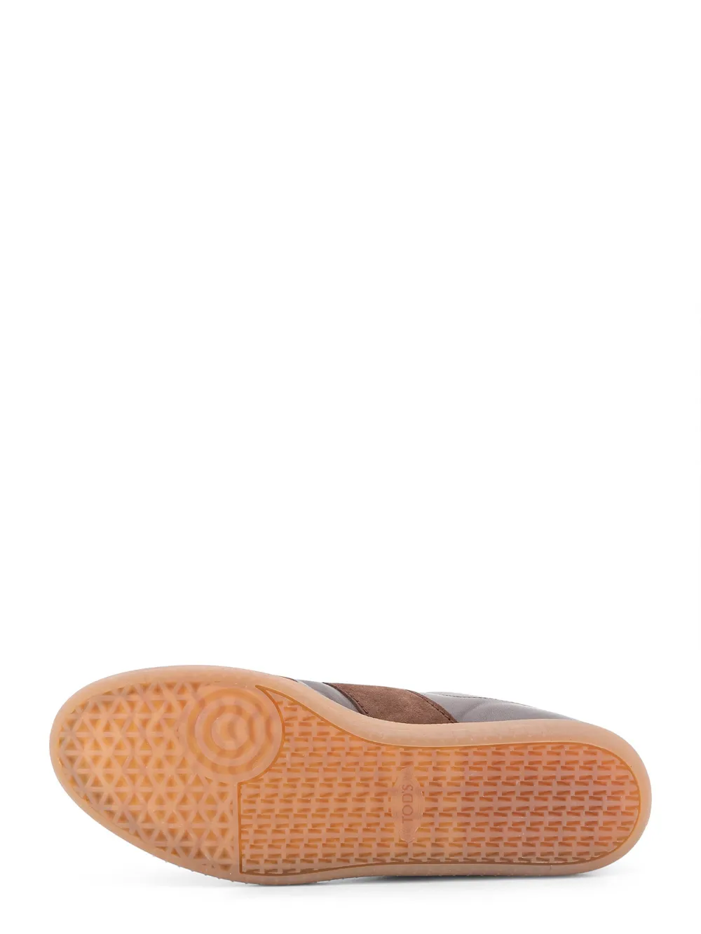 Tod's suede-panels sneakers Bruin