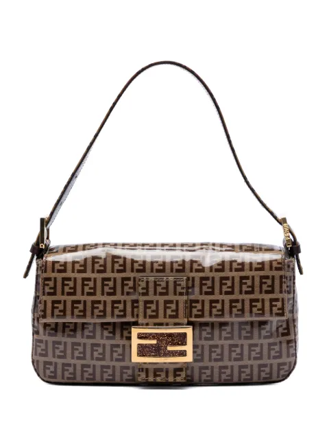 Fendi Pre-Owned 20th Century Zucchino Crystal Baguette shoulder bag
